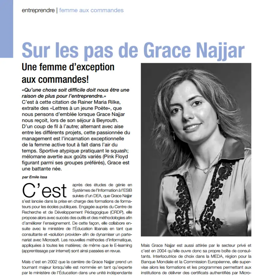 In the Footsteps of Grace Najjar